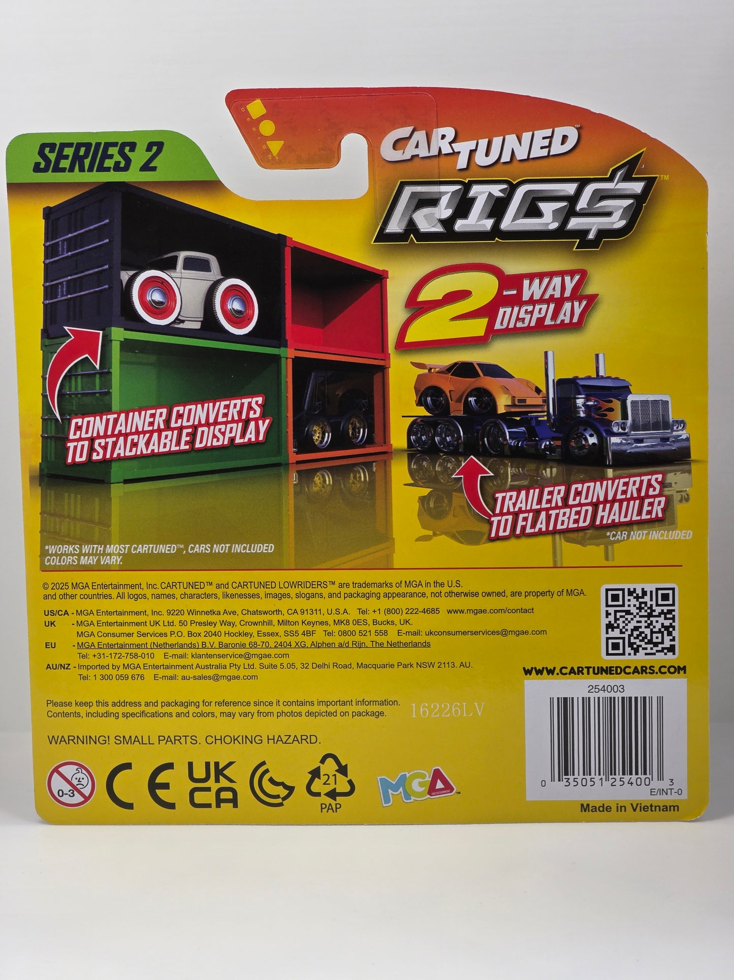 CAR TUNED RIGS SERIES 2 - COOL C.O.E. - RED with BLACK CONTAINER #01