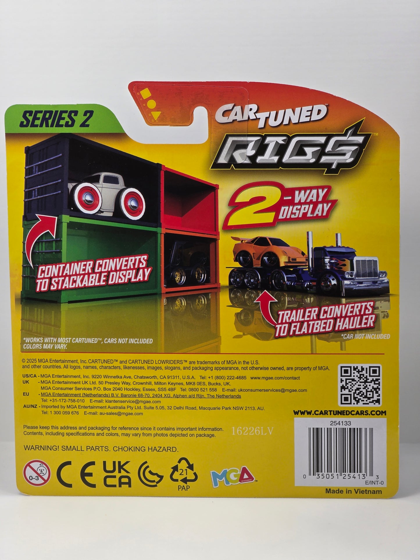 CAR TUNED RIGS SERIES 2 - SNEAKY PETE - PURPLE with BLUE CONTAINER #03