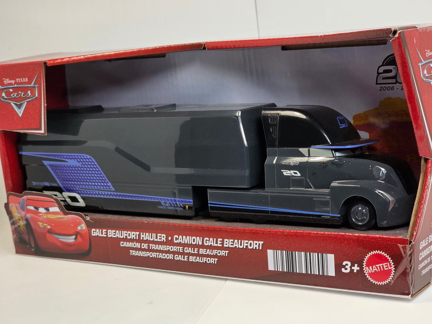 DISNEY PIXAR CARS 3 - GALE BEAUFORT - JACKSON STORM’S HAULER - SEE PICS