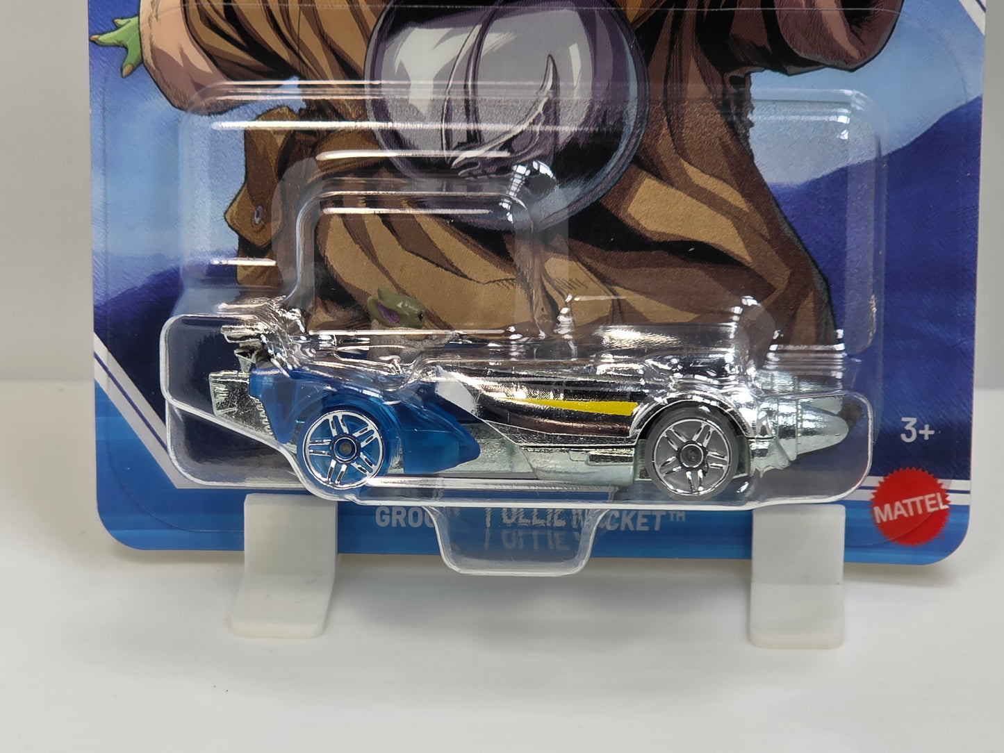 HOT WHEELS SUPERSTAR SPEEDERS STAR WARS THE MANDALORIAN AND GROGU OLLIE ROCKET