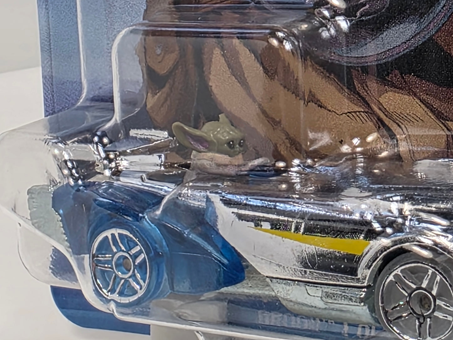 HOT WHEELS SUPERSTAR SPEEDERS STAR WARS THE MANDALORIAN AND GROGU OLLIE ROCKET