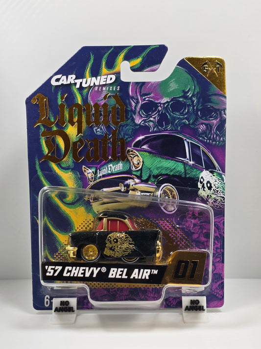 CAR TUNED - LIQUID DEATH S1 - '57 CHEVY BEL AIR- BLACK/GREEN # 01 - NEW