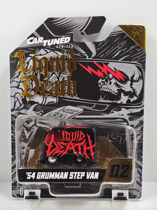 CAR TUNED - LIQUID DEATH S1 - '54 GRUMMAN STEP VAN - BLACK / RED # 02 - NEW