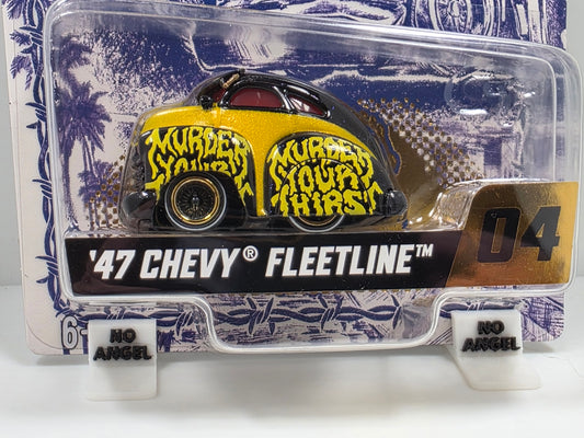 CAR TUNED - LIQUID DEATH S1 - '47 CHEVY FLEETLINE - BLACK / GOLD # 04 - NEW