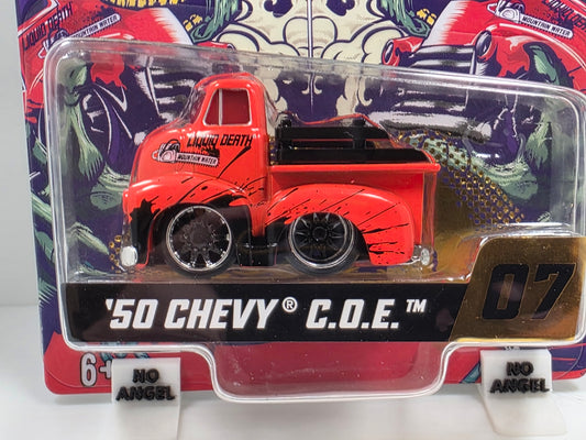 CAR TUNED - LIQUID DEATH S1 - '50 CHEVY C.O.E.- BLACK / RED # 07 - NEW