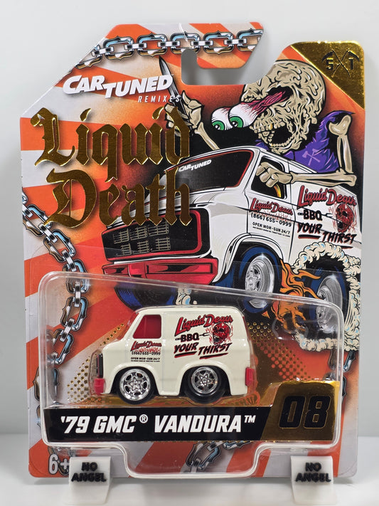 CAR TUNED - LIQUID DEATH S1 - '79 GMC VANDURA - WHITE / BLACK / RED # 08 - NEW