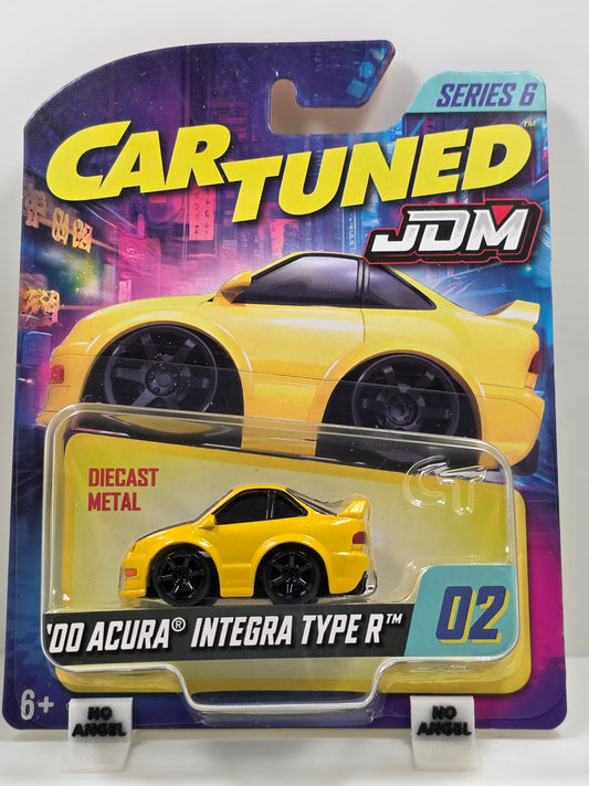 CAR TUNED - JDM SERIES 6 - '00 HONDA / ACURA INTEGRA TYPE R - YELLOW # 02 - NEW