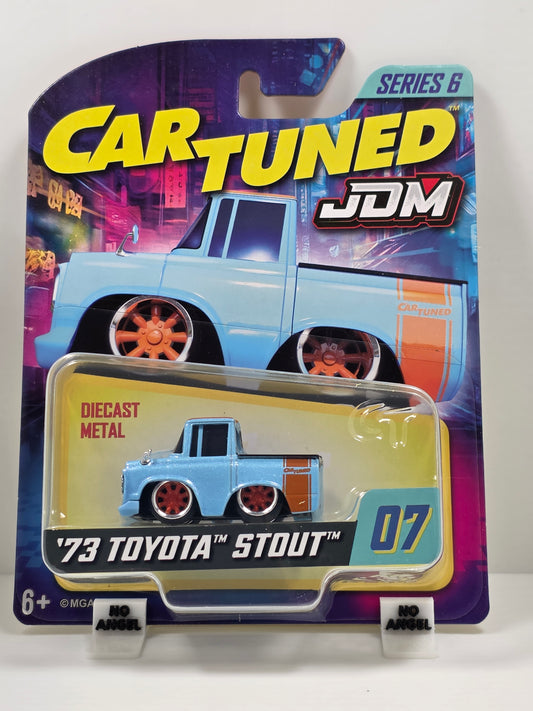 CAR TUNED - JDM SERIES 6 - '73 TOYOTA STOUT - LIGHT BLUE / ORANGE # 07 - NEW