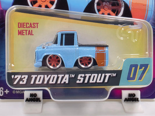 CAR TUNED - JDM SERIES 6 - '73 TOYOTA STOUT - LIGHT BLUE / ORANGE # 07 - NEW