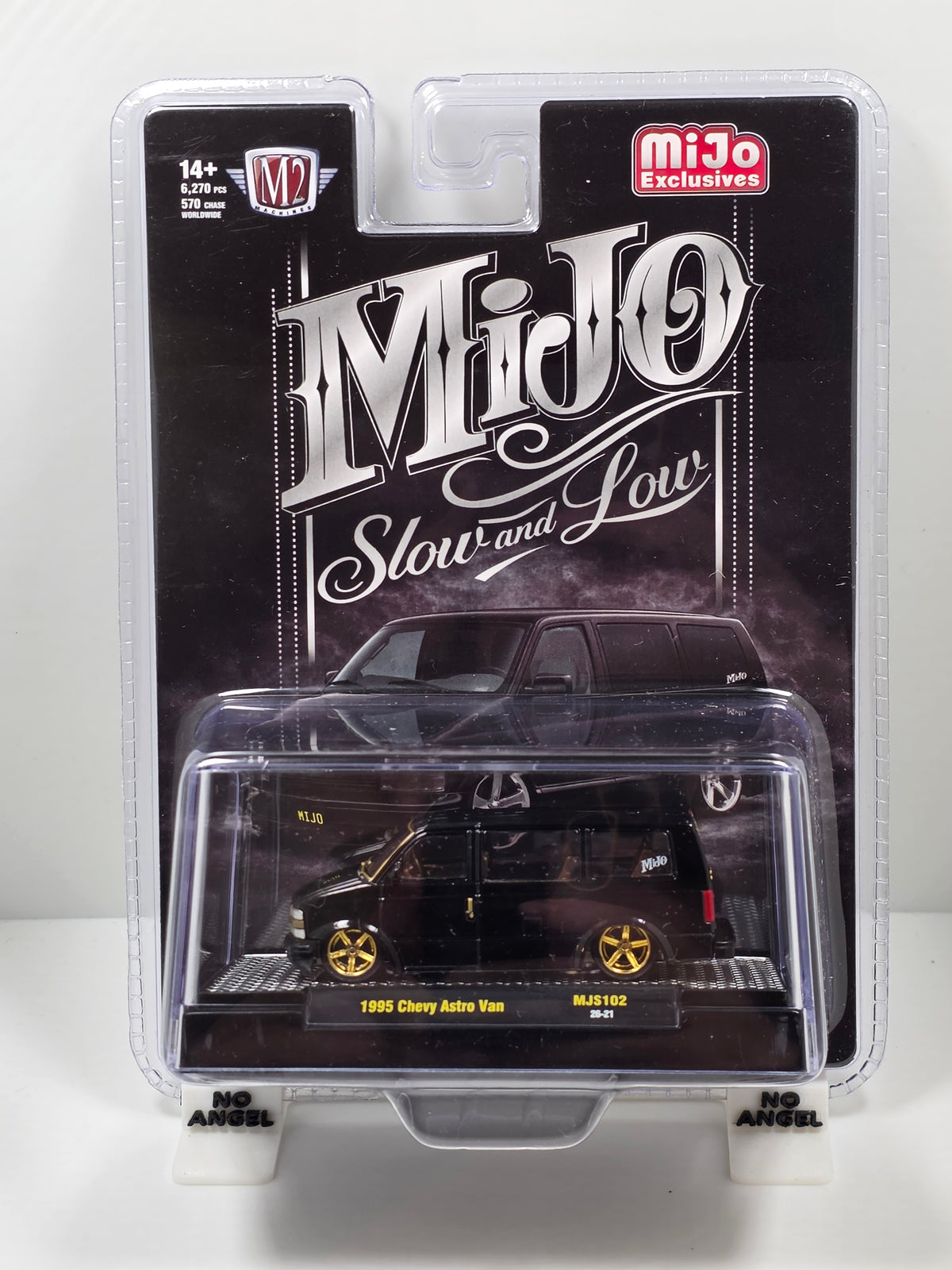 M2 MACHINES - MiJo SLOW AND LOW - 1995 CHEVY ASTRO VAN - BLACK - CHASE MJS102