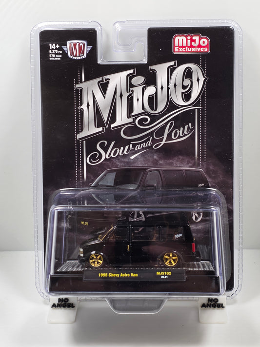 M2 MACHINES - MiJo SLOW AND LOW - 1995 CHEVY ASTRO VAN - BLACK - CHASE MJS102