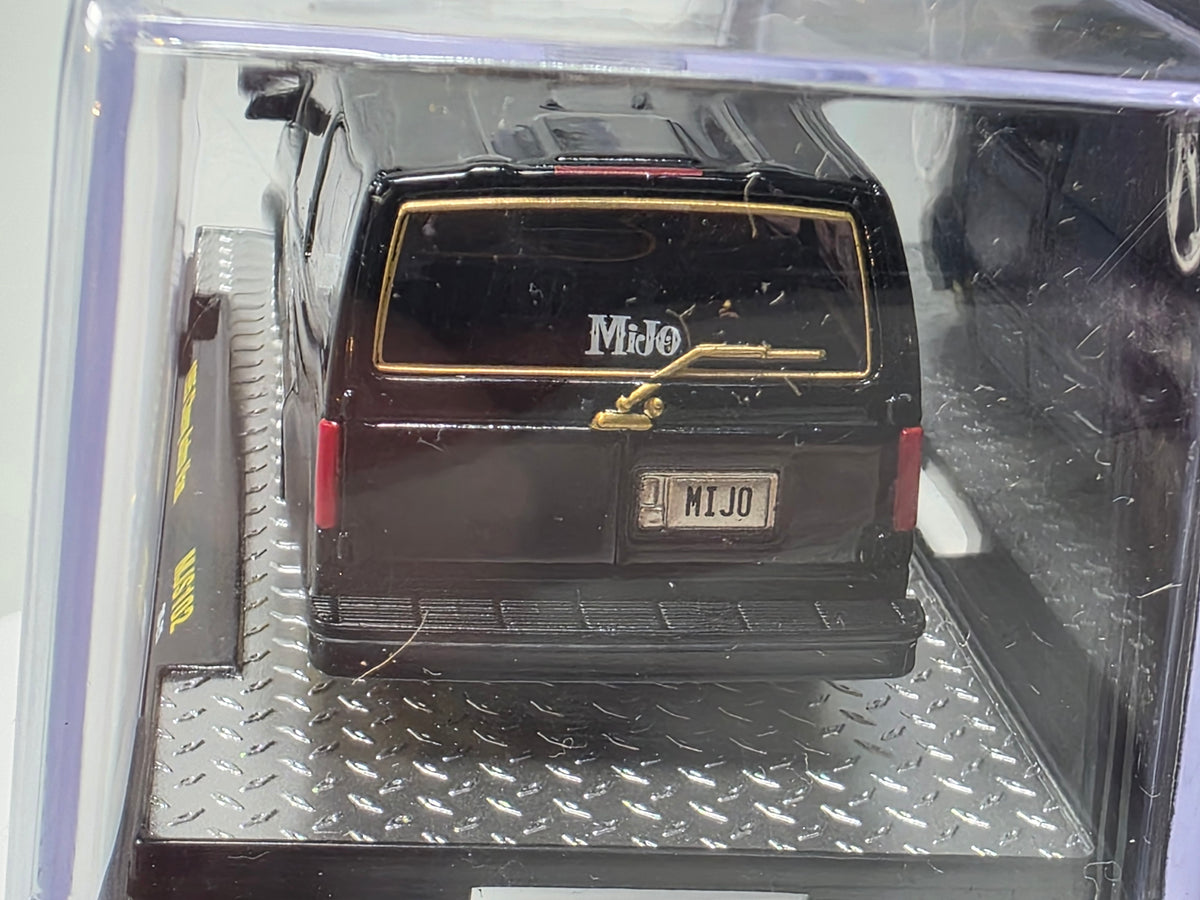 M2 MACHINES - MiJo SLOW AND LOW - 1995 CHEVY ASTRO VAN - BLACK - CHASE MJS102