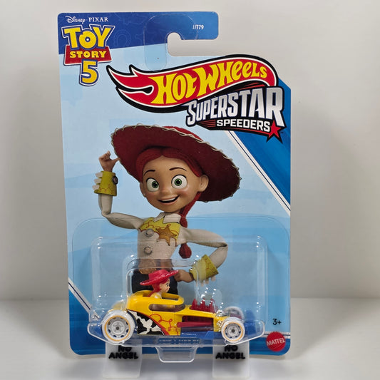 HOT WHEELS SUPERSTAR SPEEDERS - TOY STORY 5 JESSIE MOD ROD - NEW