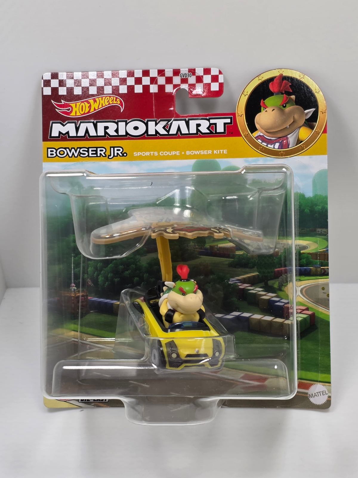 HOT WHEELS MARIO KART - BOWSER JR. - SPORTS COUPE - BOWSER KITE - NEW