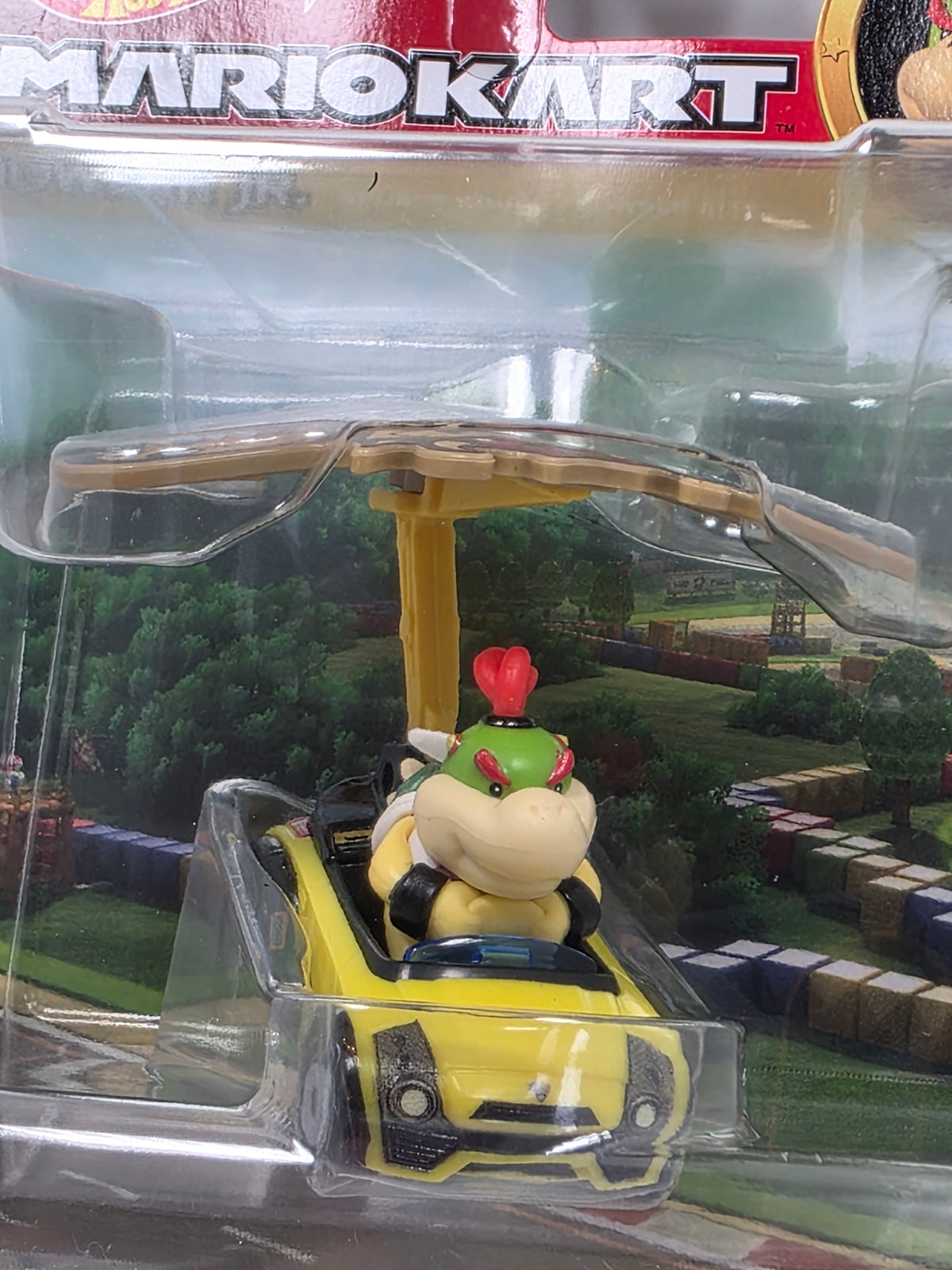 HOT WHEELS MARIO KART - BOWSER JR. - SPORTS COUPE - BOWSER KITE - NEW