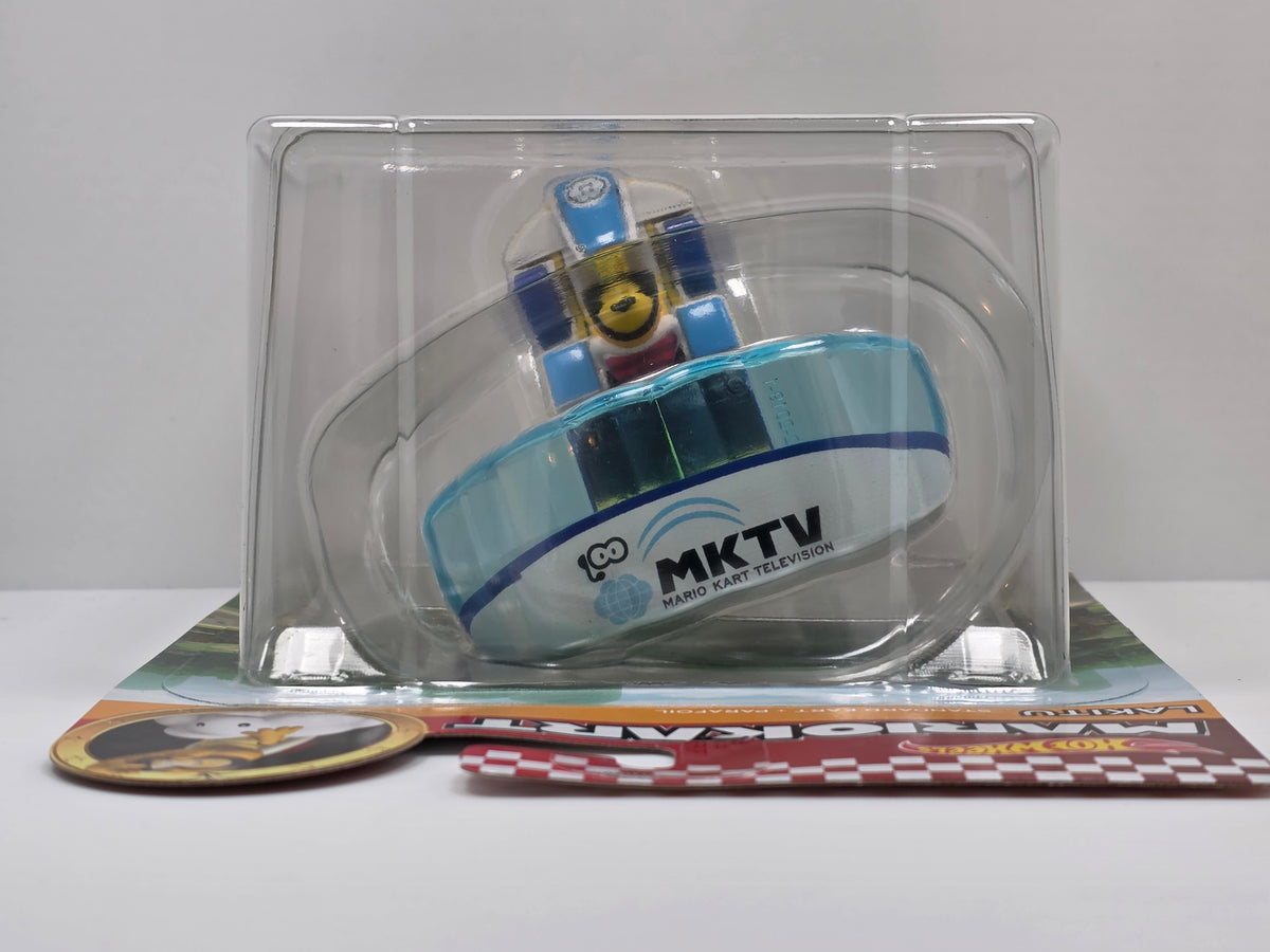 HOT WHEELS MARIO KART - LAKITU - STANDARD KART - PARAFOIL - NEW
