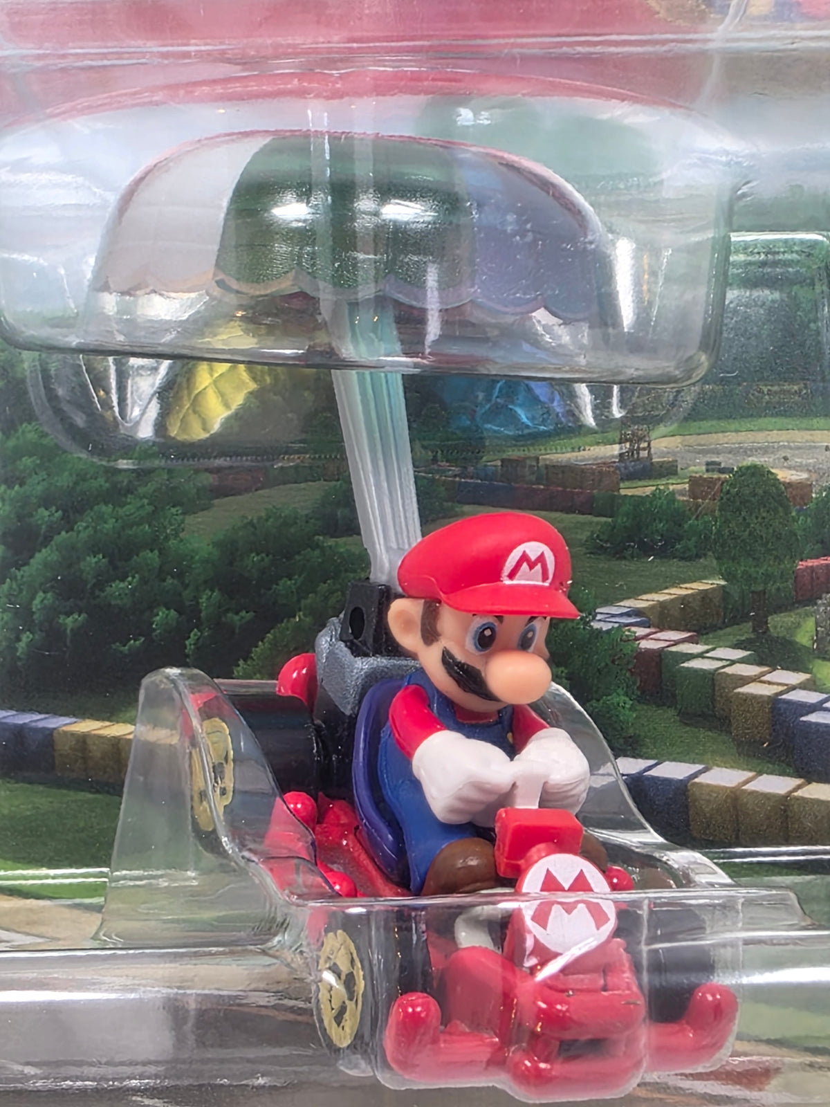 HOT WHEELS MARIO KART - MARIO - PIPE FRAME - PARACHUTE - NEW