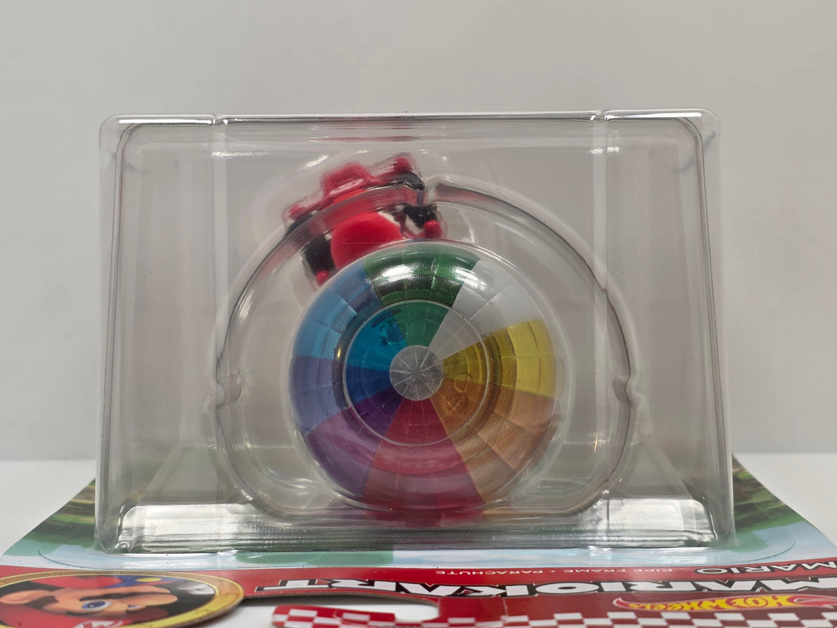 HOT WHEELS MARIO KART - MARIO - PIPE FRAME - PARACHUTE - NEW