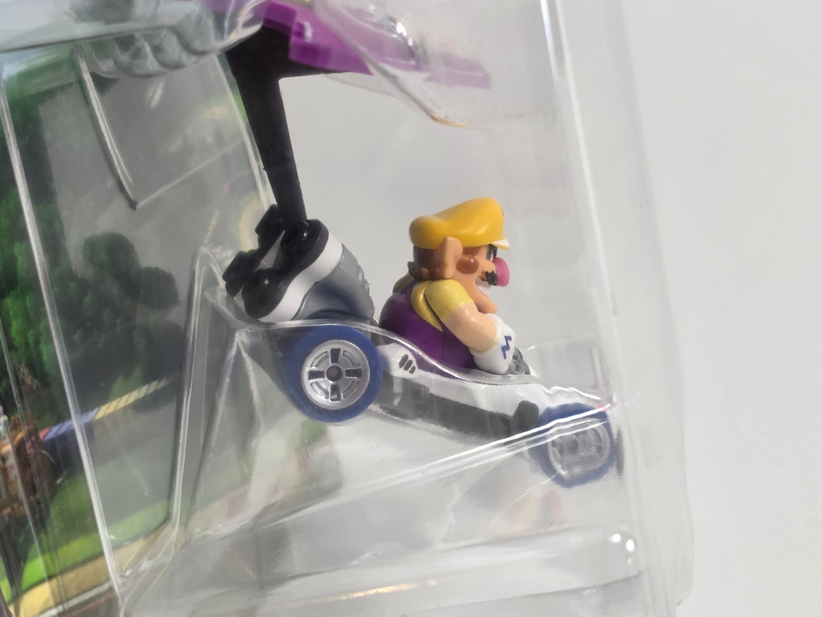 HOT WHEELS MARIO KART - WARIO - B-DASHER - WARIO WING - NEW