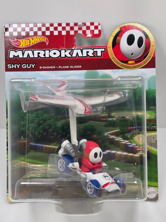 HOT WHEELS MARIO KART - SHY GUY - B-DASHER - PLANE GLIDER - NEW