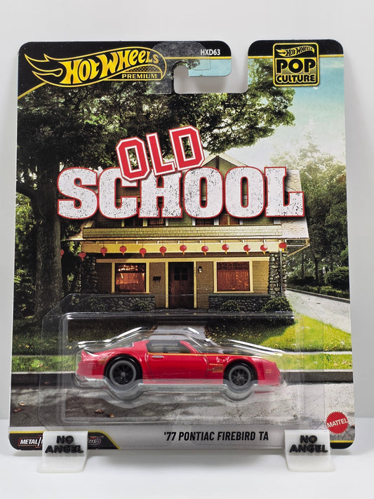 HOT WHEELS PREMIUM POP CULTURE -  OLD SCHOOL - '77 PONTIAC FIREBIRD TA - NEW
