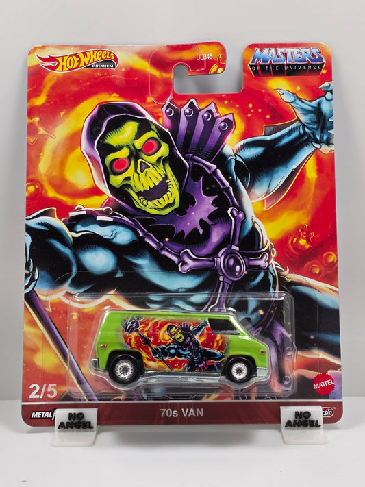 HOT WHEELS PREMIUM - MASTERS OF THE UNIVERSE - SKELETOR - 70s VAN - NEW