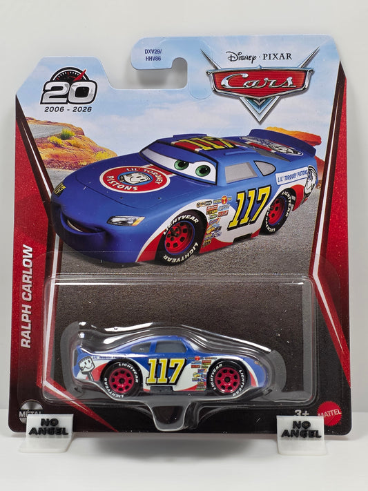DISNEY PIXAR CARS - RALPH CARLOW #117 - LIL' TORQUEY PISTON - 20th ANNIVERSARY PACK - NEW
