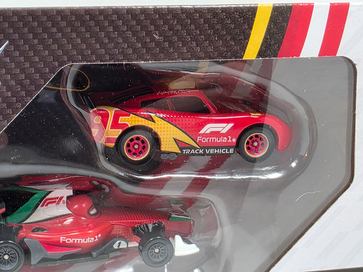 DISNEY PIXAR CARS X FORMULA 1 F1 DIECAST SET 3 PACK - BRAND NEW & SEALED