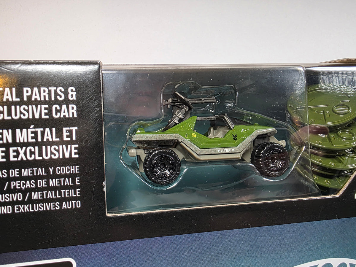 MATTEL BRICK SHOP HOT WHEELS - HALO UNSC M12 WARTHOG VEHICLE - NEW