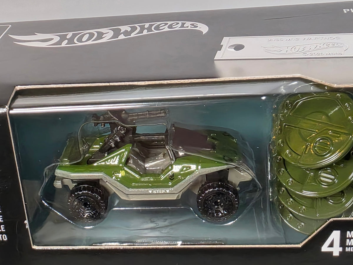 MATTEL BRICK SHOP HOT WHEELS - HALO UNSC M12 WARTHOG VEHICLE - NEW
