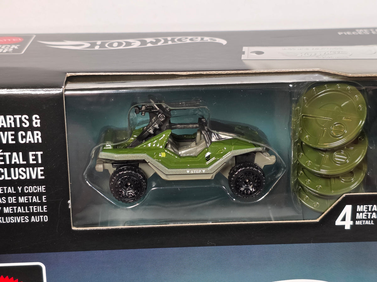 MATTEL BRICK SHOP HOT WHEELS - HALO UNSC M12 WARTHOG VEHICLE - NEW