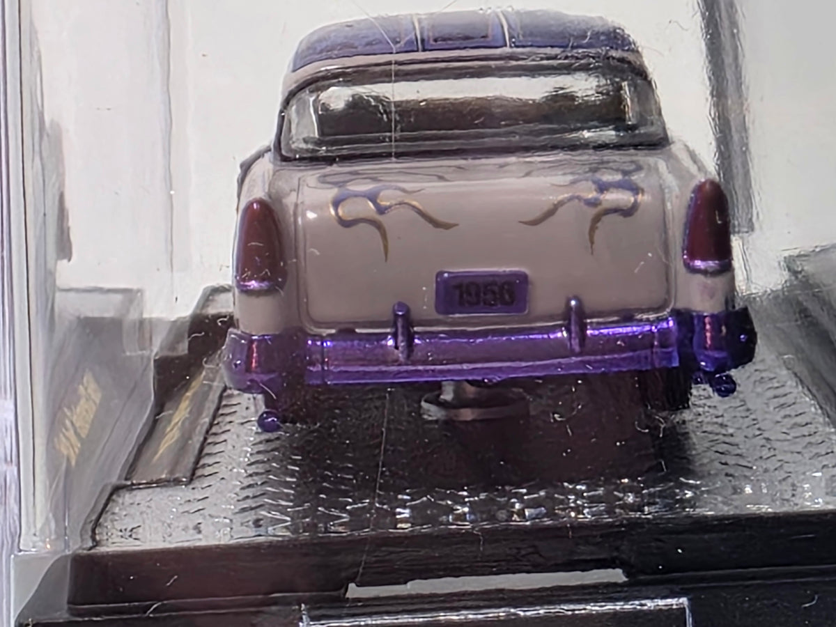 M2 MACHINES HOBBY EXCLUSIVE 1956 CHEVROLET BEL AIR CUSTOM LOW & SLOW CHASE