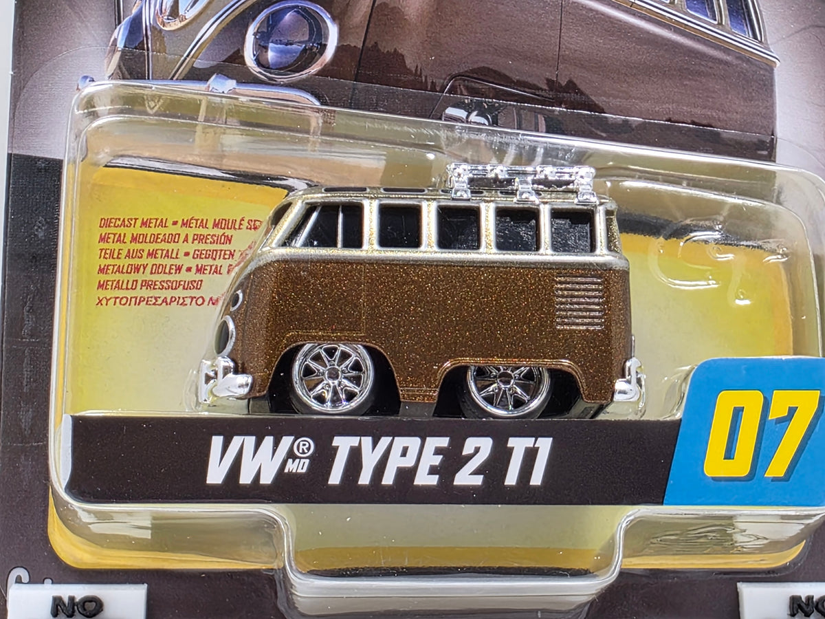 CAR TUNED - SERIES 7 ALT - VW TYPE 2 T1 - GOLD / BRONZE # 07 - NEW