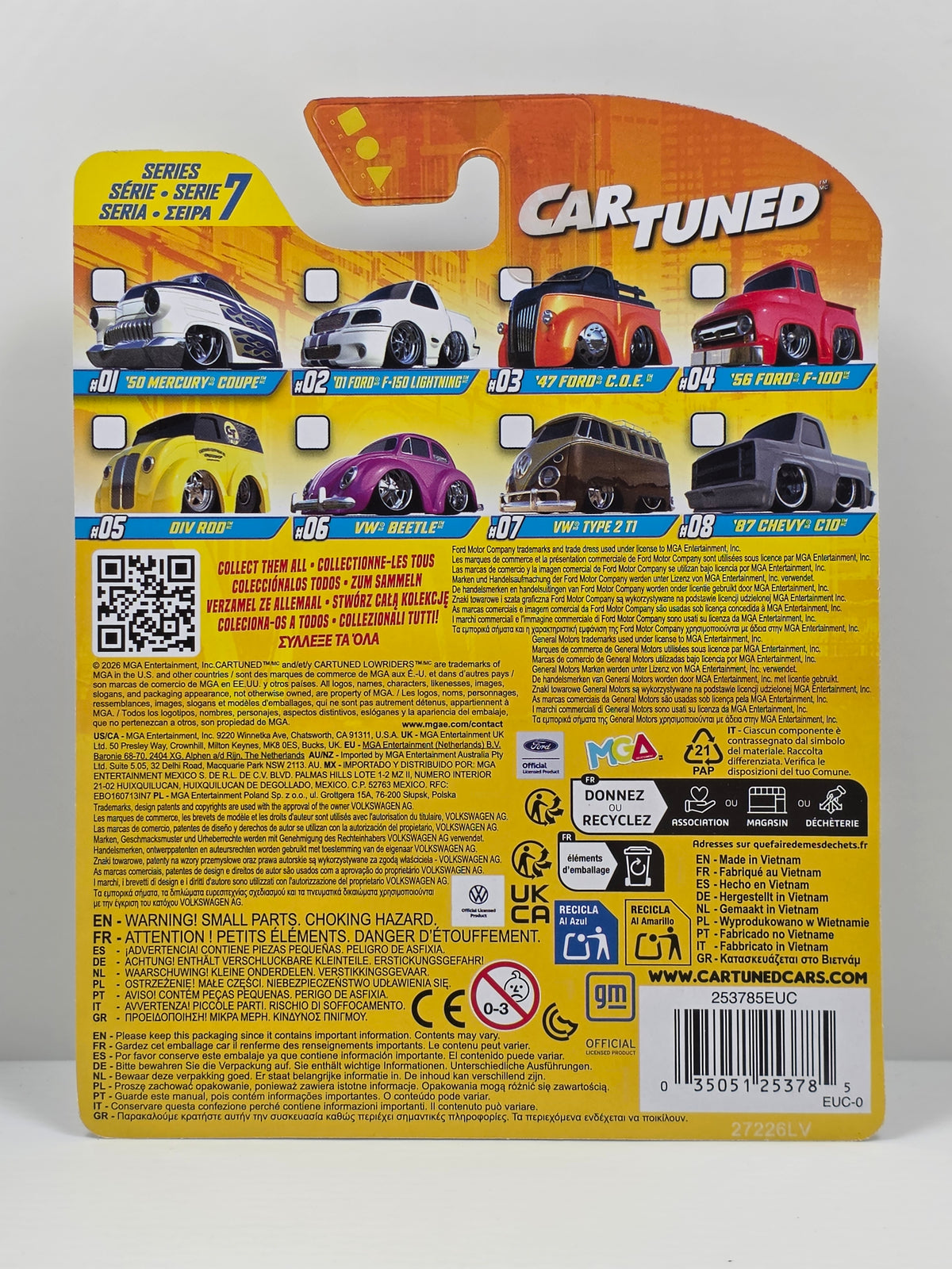 CAR TUNED - SERIES 7 ALT - VW TYPE 2 T1 - GOLD / BRONZE # 07 - NEW