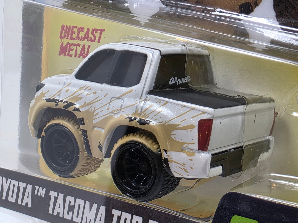 CAR TUNED - MGA -SERIES 12 - '21 TOYOTA TACOMA TRD PRO - WHITE with MUDDY DETAIL  #03 - NEW