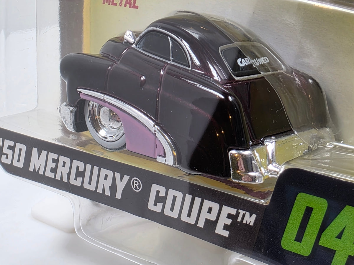 CAR TUNED - MGA -SERIES 12 - '50 MERCURY COUPE - MAROON & PINK #04 - NEW