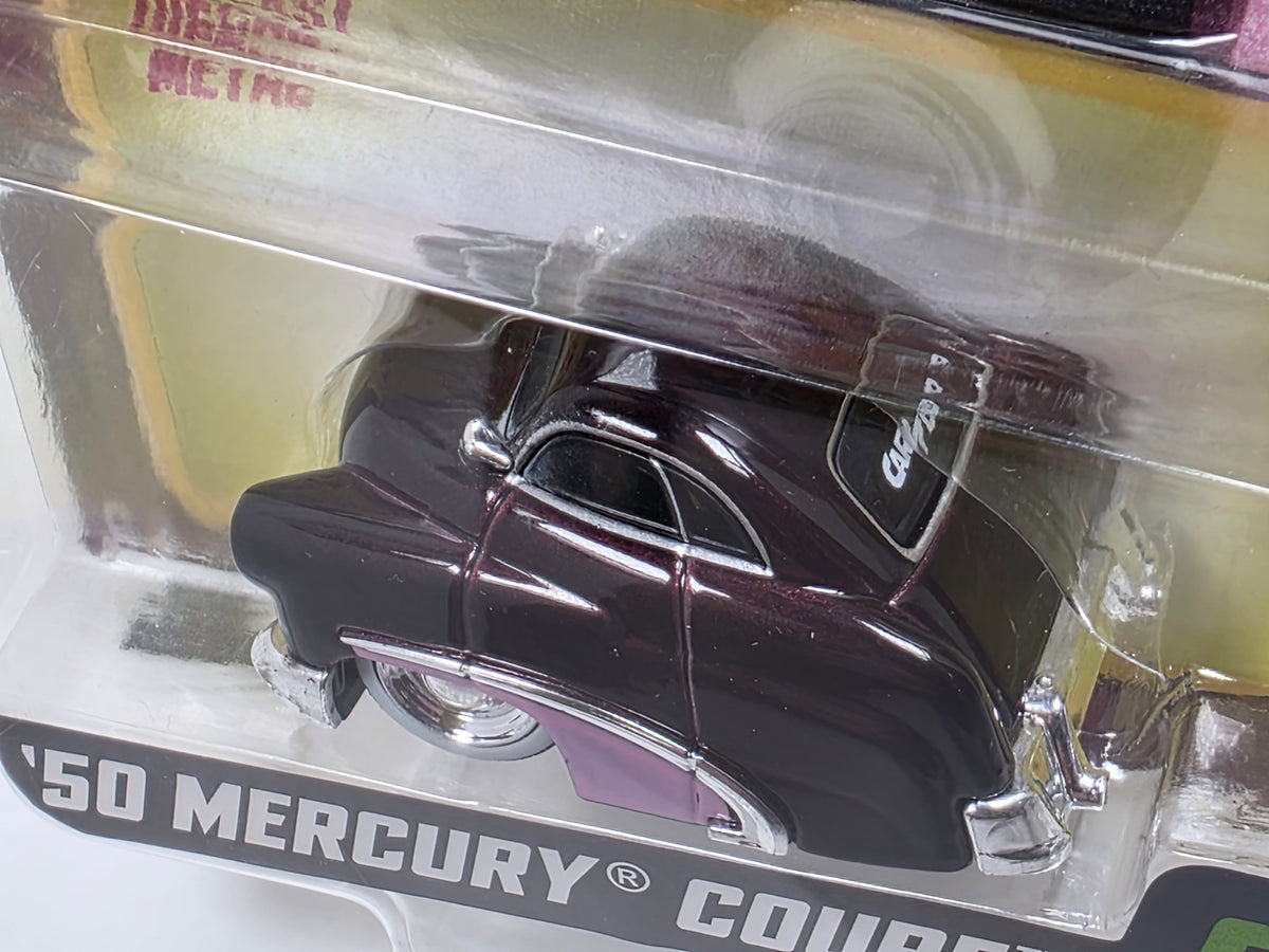 CAR TUNED - MGA -SERIES 12 - '50 MERCURY COUPE - MAROON & PINK #04 - NEW