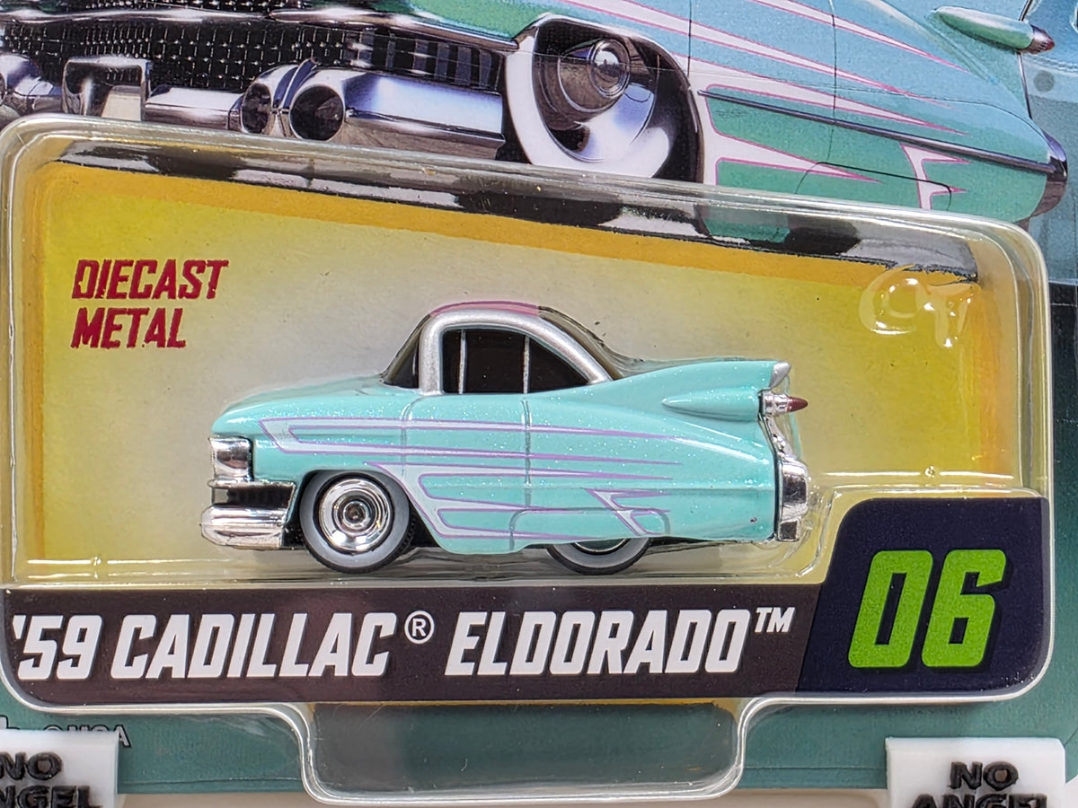 CAR TUNED - MGA -SERIES 12 - '59 CADILLAC ELDORADO - BLUE & PINK #06 - NEW