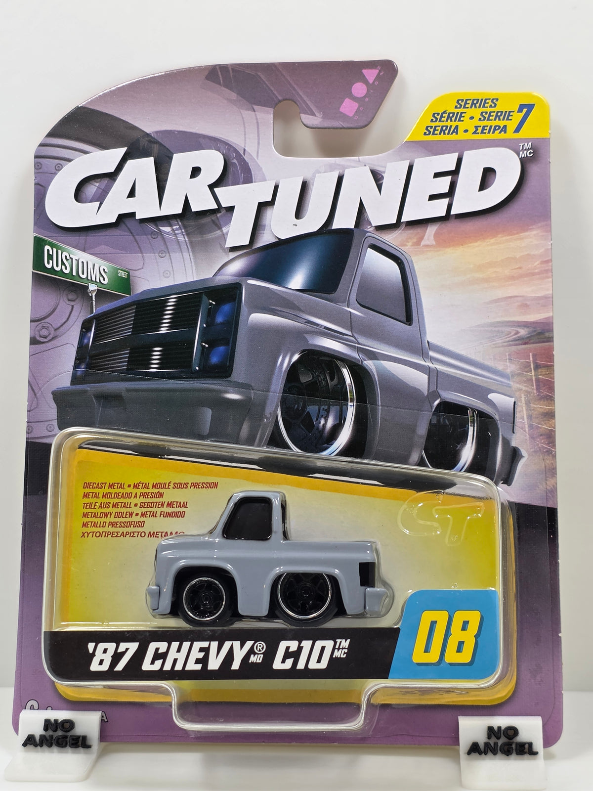 CAR TUNED - MGA -SERIES 7 ALT - '87 CHEVY C10  - GREY #08 - NEW