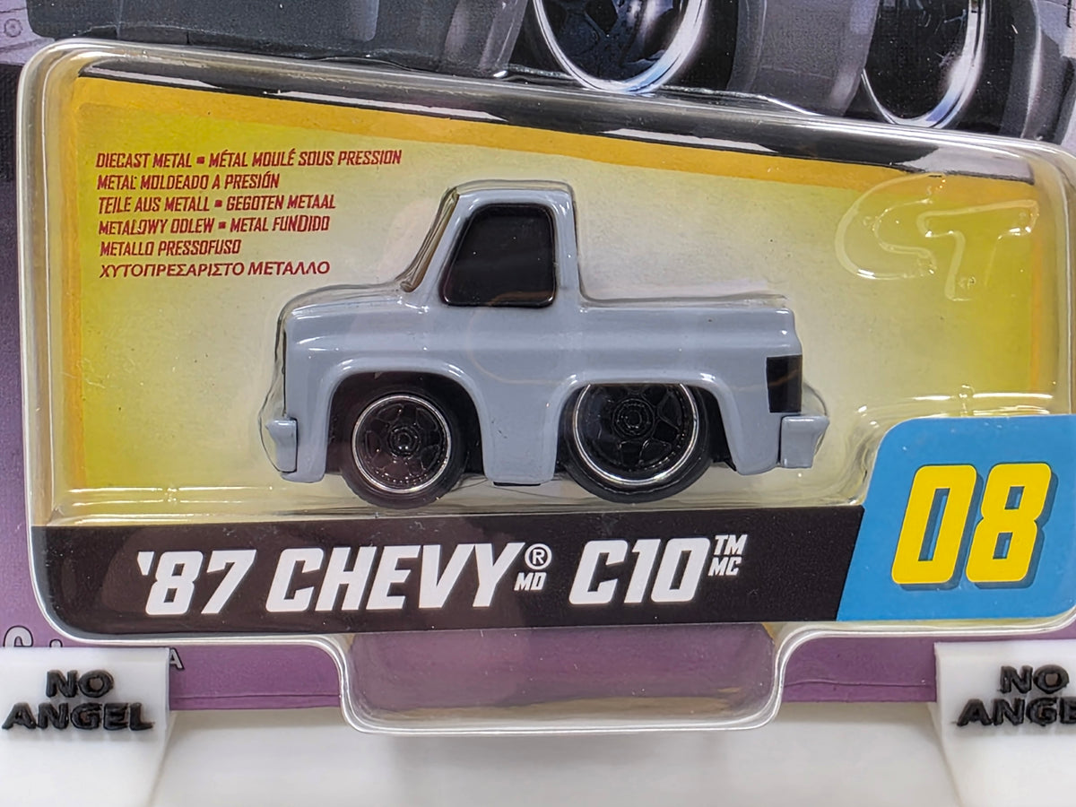 CAR TUNED - MGA -SERIES 7 ALT - '87 CHEVY C10  - GREY #08 - NEW