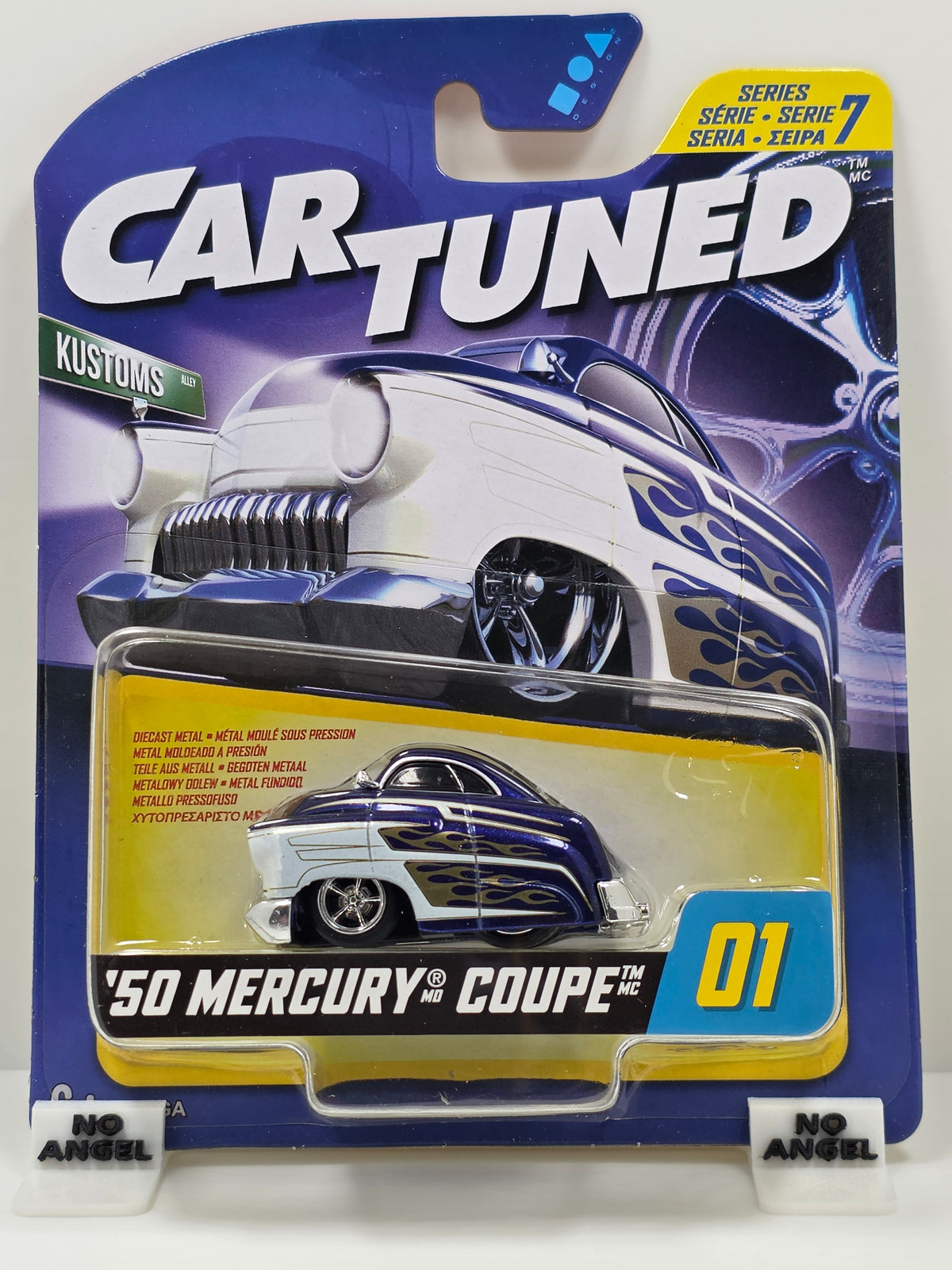 CAR TUNED - MGA -SERIES 7 ALT - '50 MERCURY COUPE - BLUE & WHITE #01 - NEW
