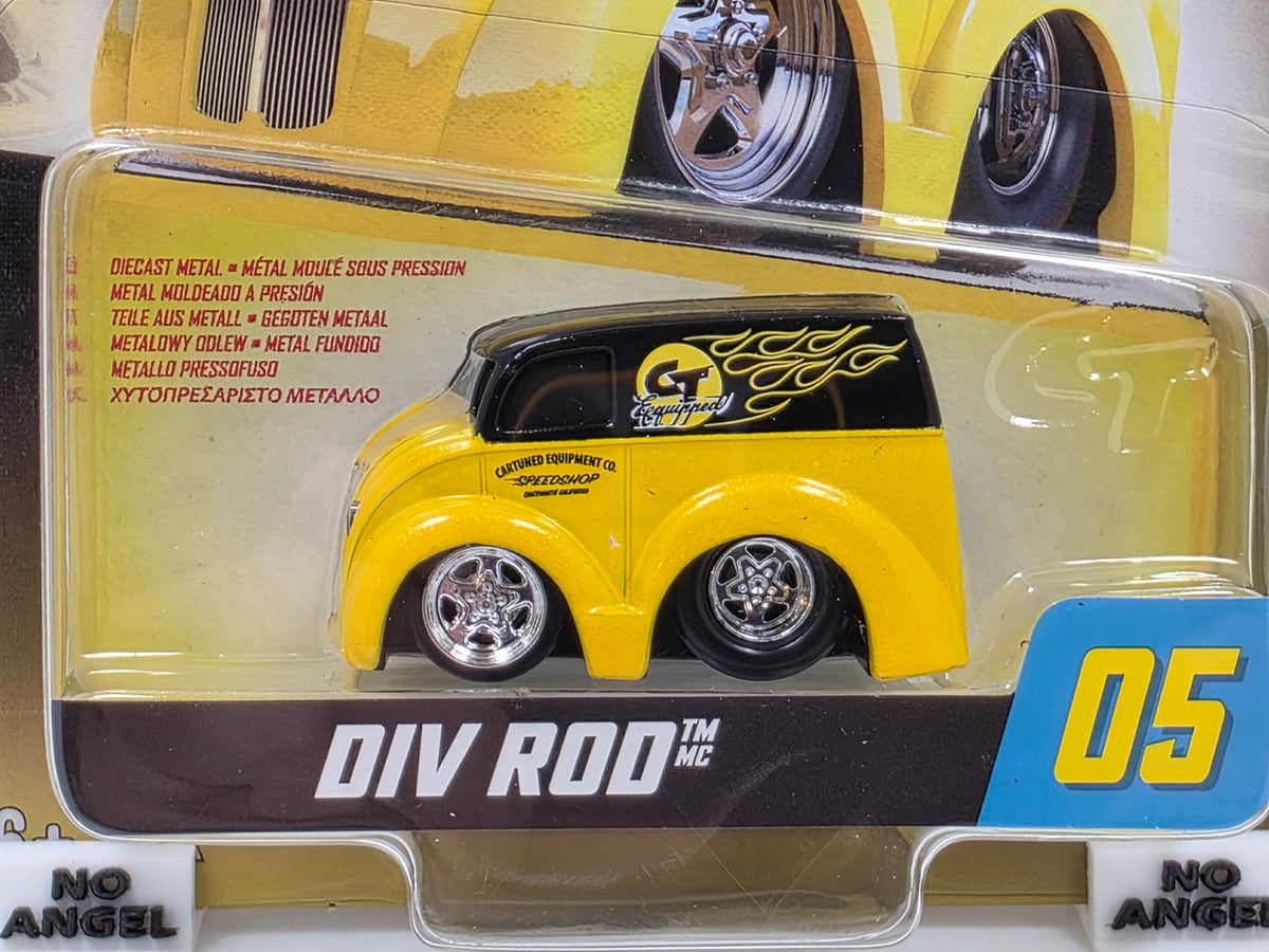 CAR TUNED - MGA -SERIES 7 ALT - DIV-ROD - YELLOW & BLACK #05 - NEW