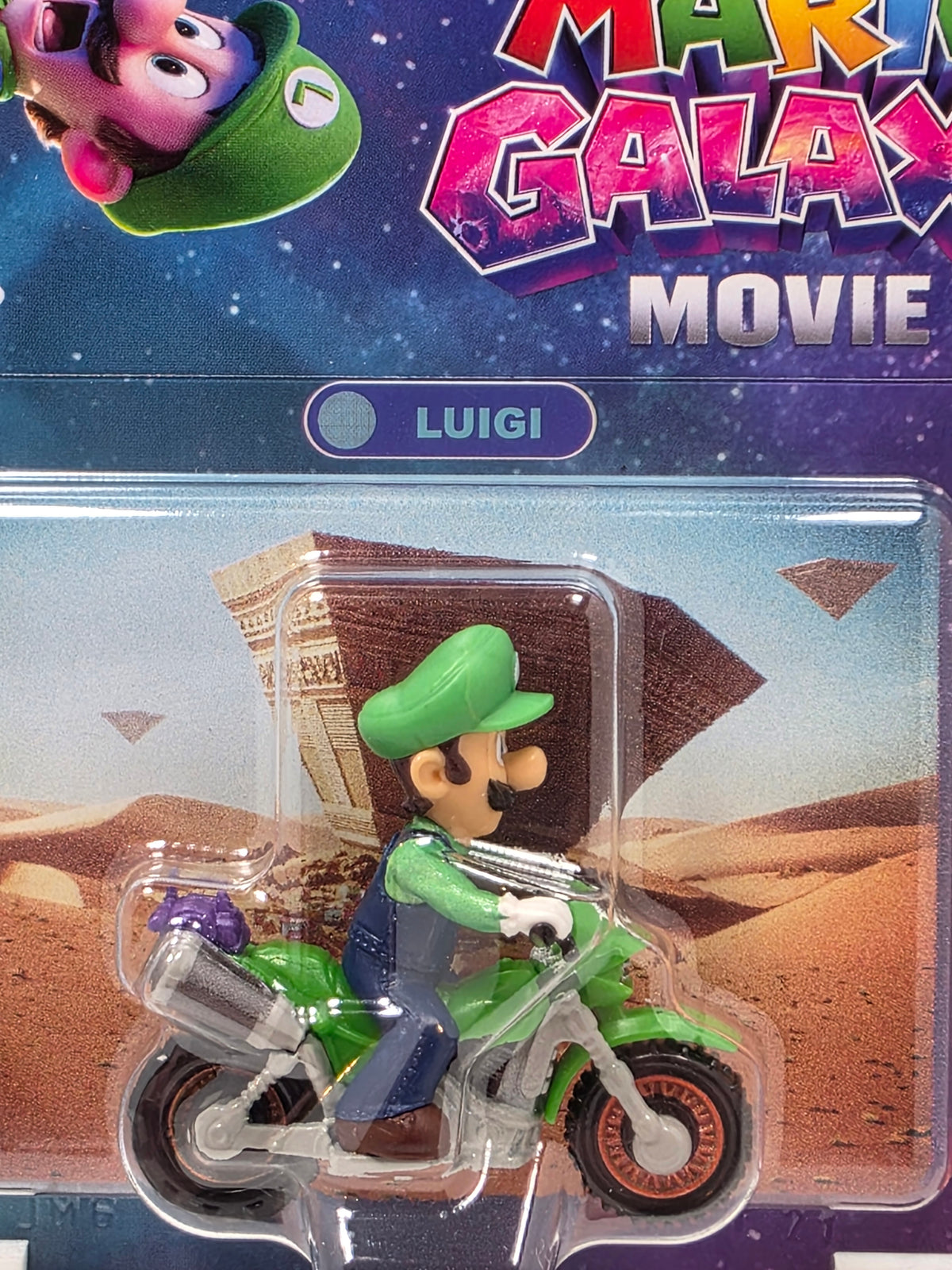 HOT WHEELS LUIGI THE SUPER MARIO GALAXY MOVIE MOTOCROSS NEW 2026 -JMG33