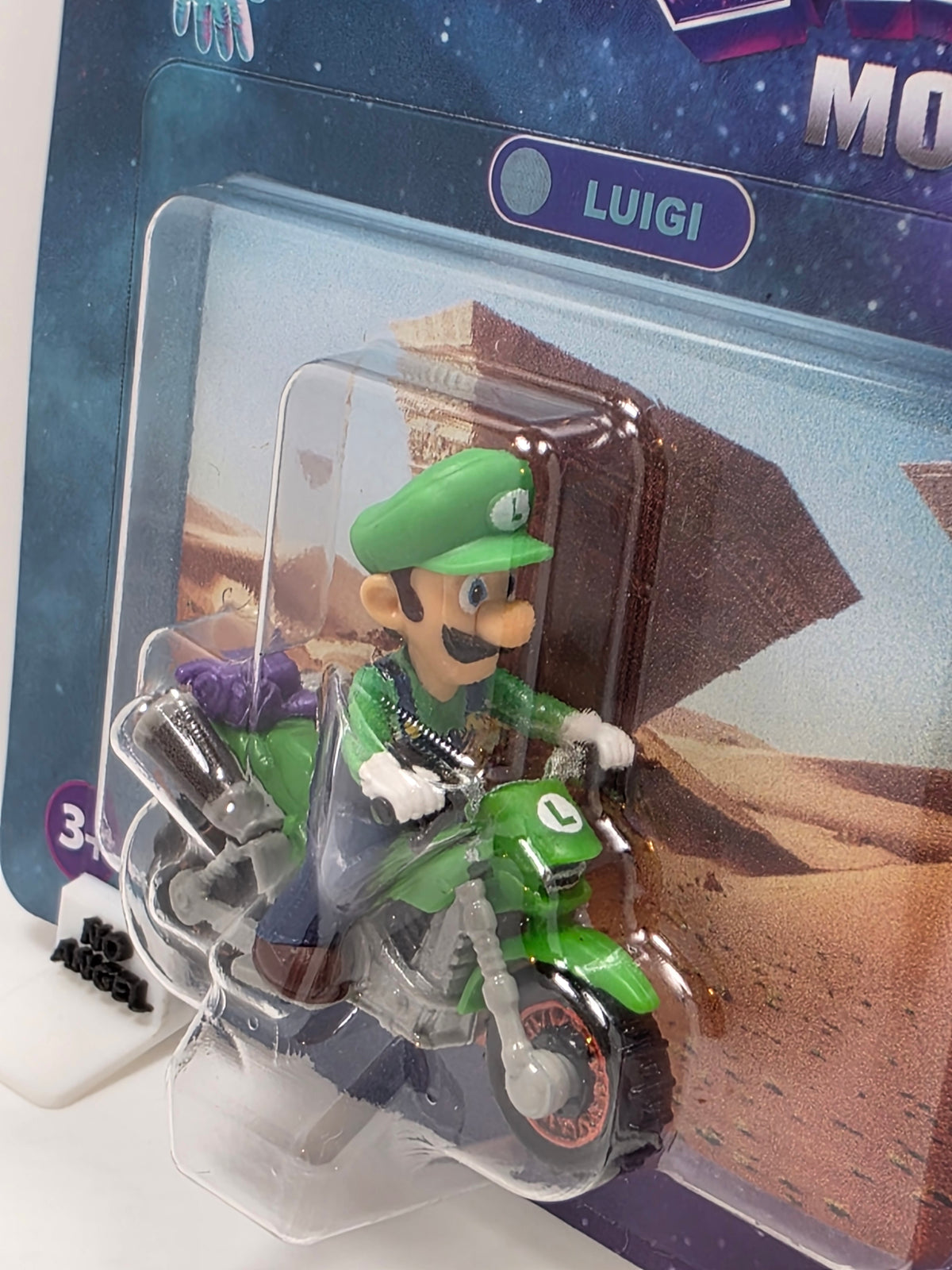 HOT WHEELS LUIGI THE SUPER MARIO GALAXY MOVIE MOTOCROSS NEW 2026 -JMG33