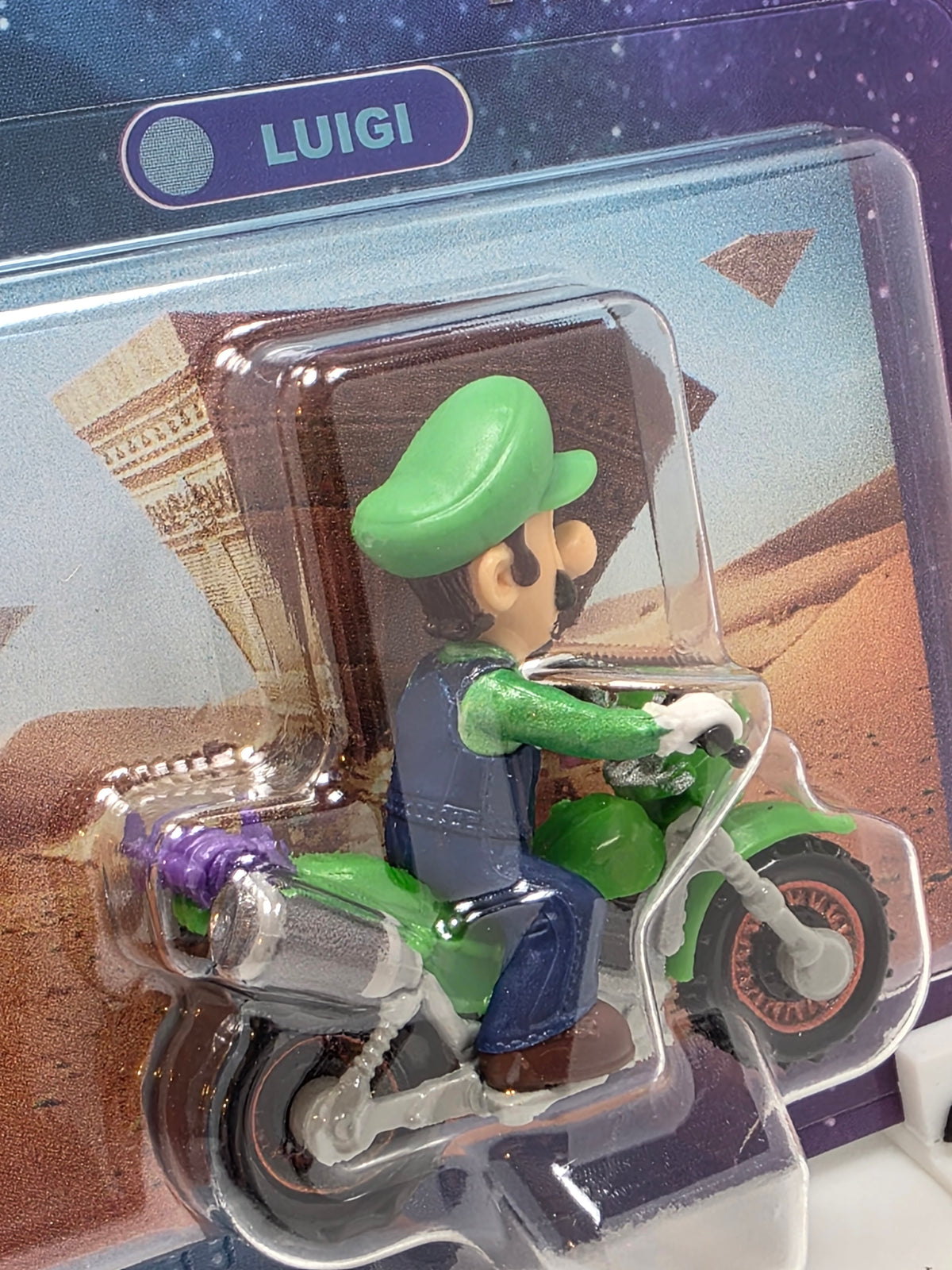 HOT WHEELS LUIGI THE SUPER MARIO GALAXY MOVIE MOTOCROSS NEW 2026 -JMG33