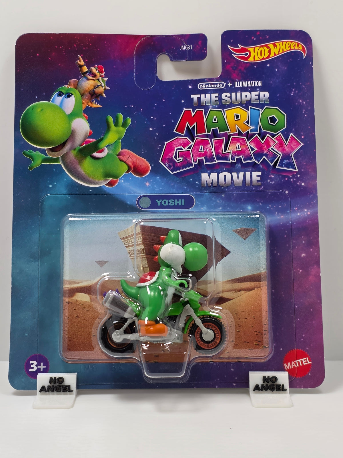 HOT WHEELS YOSHI THE SUPER MARIO GALAXY MOVIE MOTOCROSS NEW 2026 -JMG34