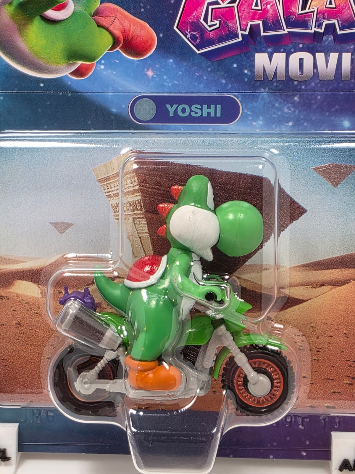 HOT WHEELS YOSHI THE SUPER MARIO GALAXY MOVIE MOTOCROSS NEW 2026 -JMG34