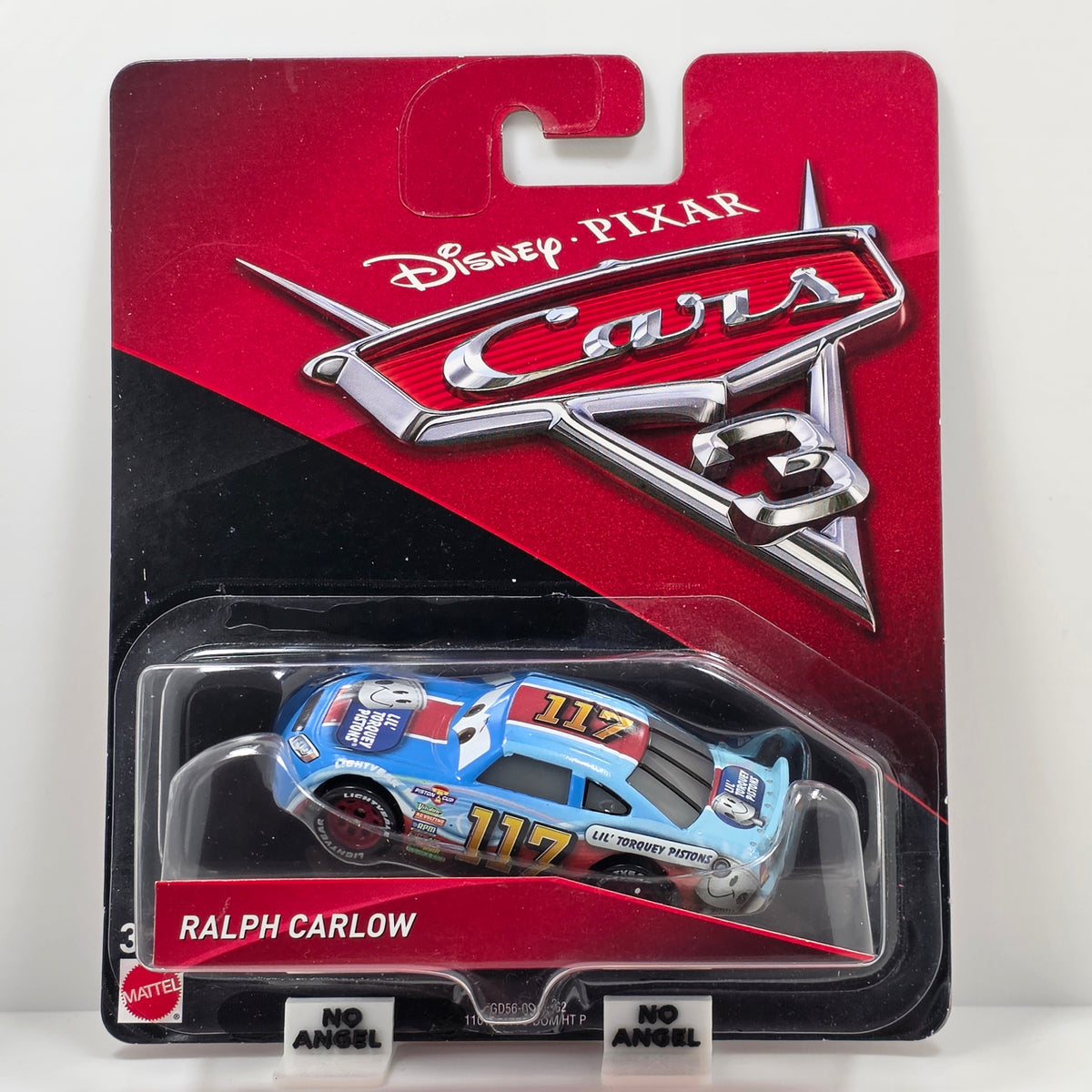 DISNEY PIXAR CARS -RALPH CARLOW #117 - LIL' TORQUEY PISTON - NEW