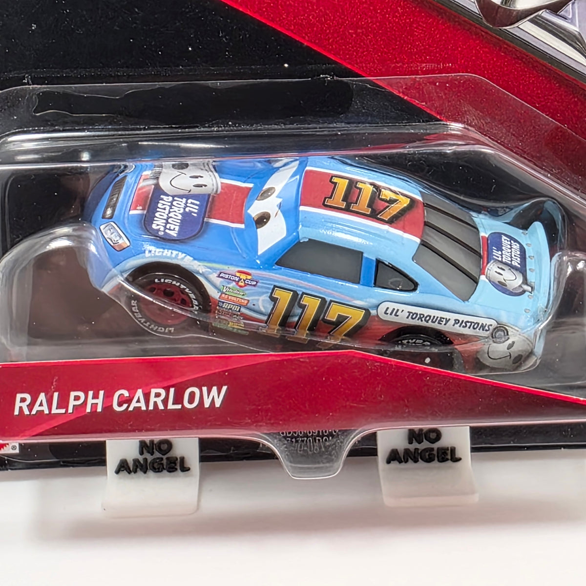 DISNEY PIXAR CARS -RALPH CARLOW #117 - LIL' TORQUEY PISTON - NEW