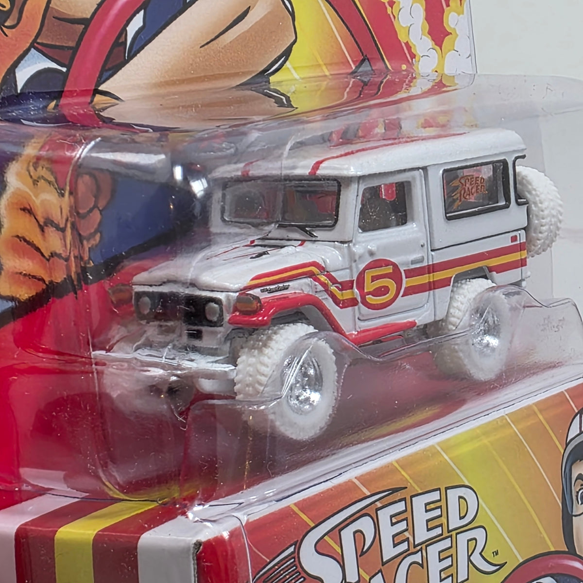 Johnny Lightning - SPEED RACER - MiJo CHASE - MACH 5 Toyota  Land Cruiser 1980- JLPC7464 1/64 SCALE